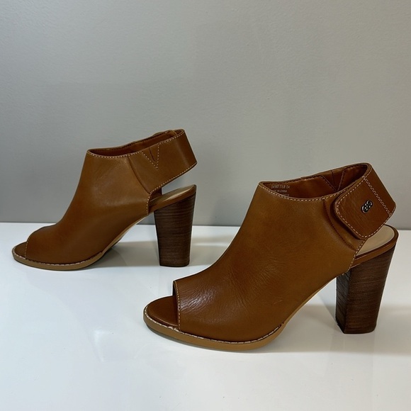 Cole Haan Wrey Open Toe Slingback Booties Size 7.5 - Picture 5 of 16